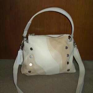 Hammitt Bryant Coastal Cream with Brushed Silver Hardware, NWT!!  $475